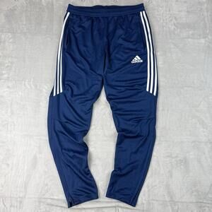 Adidas Tiro Track Pants Blue Three Stripe Soccer Training Joggers Men L Sports